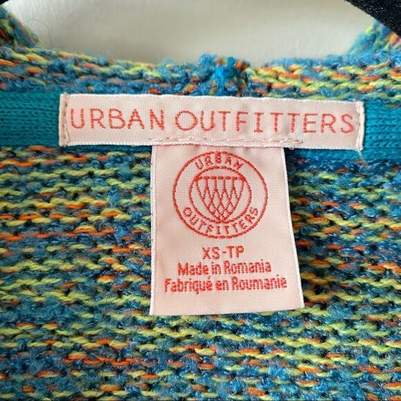 Uo Space Dye Hooded Pullover Jumper (Size:XS) - Picture 11 of 11